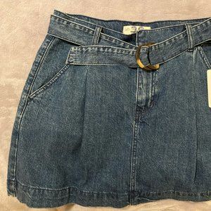 Free People Denim Mini Skirt